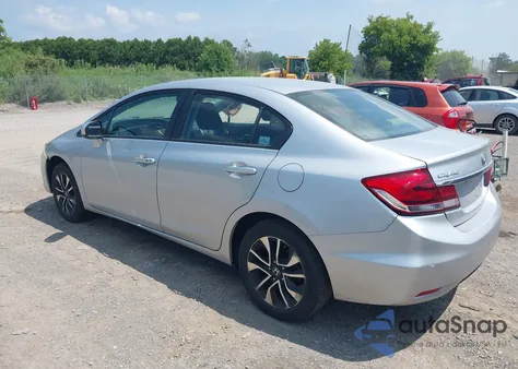 2015 Honda Civic Ex из США, поврежденный, VIN 2HGFB2F86FH508346